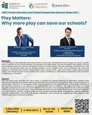 图片关于GRIFE芬兰教育与全球视野研讨会系列 XXVI