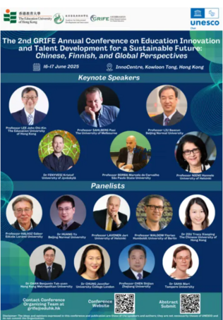 Thumbnail of The 2nd GRIFE Annual Conference on Education Innovation and Talent Development for a Sustainable Future: Chinese, Finnish, and Global Perspectives